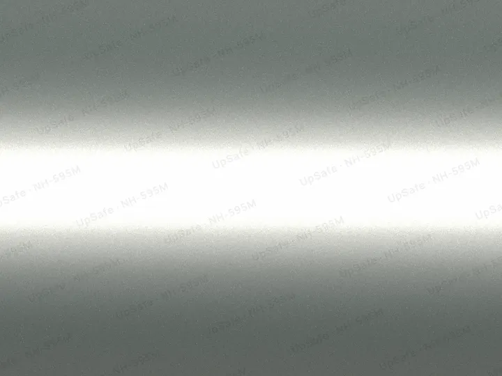 Цвет Zink Silver, код NH-595M: спектральный рендер покрытия