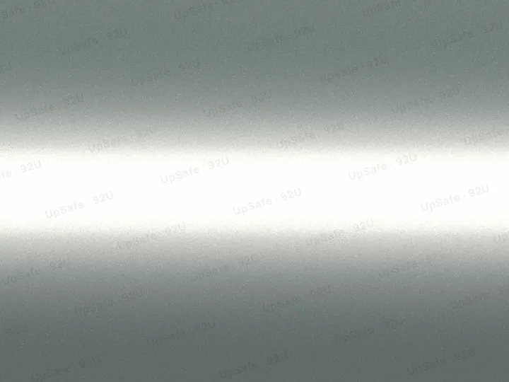 Цвет Poly Silver, код 92U, GCY: спектральный рендер покрытия