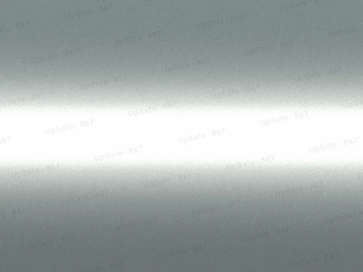 Цвет Hyper Silver, код 867: спектральный рендер покрытия