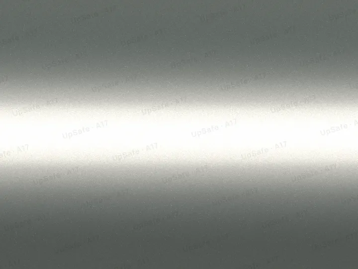 Цвет Chrome Silver, код A17: спектральный рендер покрытия