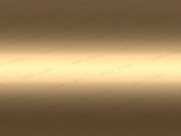 Цвет Gold, код KIA9805: спектральный рендер покрытия