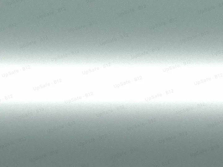 Цвет Crystal Silver, код B12, WB12: спектральный рендер покрытия