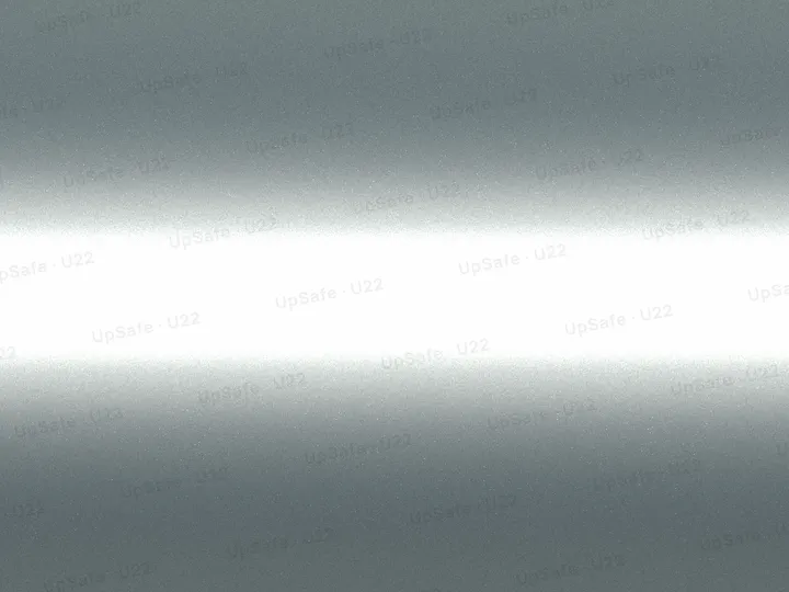 Цвет Gris Aluminium, код U22: спектральный рендер покрытия