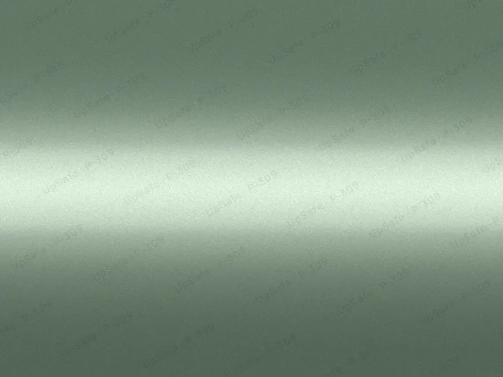 Цвет Verde Algue, код P-309: спектральный рендер покрытия