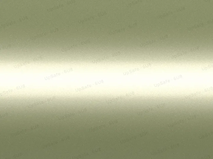 Цвет Prem. Yellow Green, код 6U8: спектральный рендер покрытия
